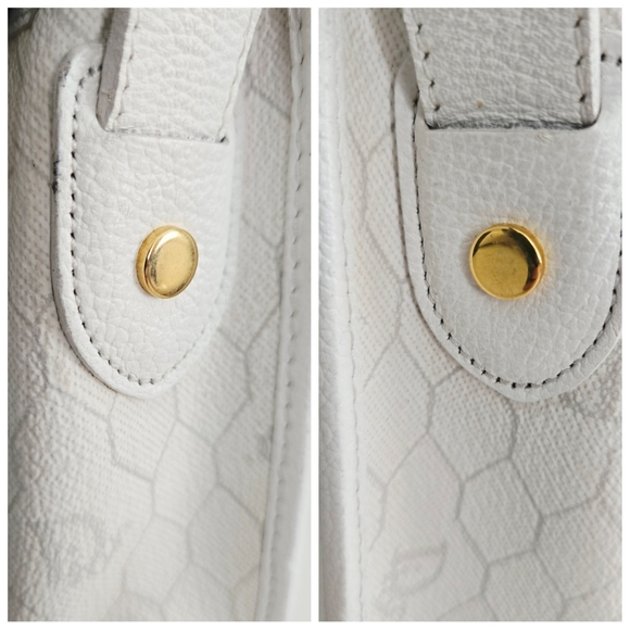 Authentic DIOR Set Honeycomb Versatile Shoulder Crossbody Pochette Wallet 2pc - Picture 8 of 16